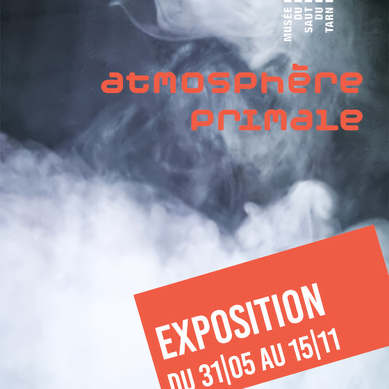 Affiche de l'exposition de Patrica Calvayrac à La Cheminée